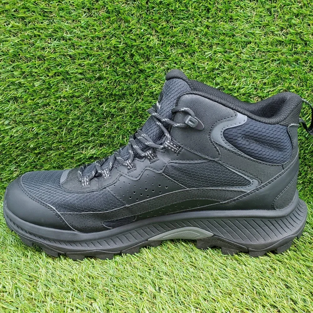 Merrell Speed Strike 2 Mid Waterproof SIZE 12 Men's Hiking Boots Black